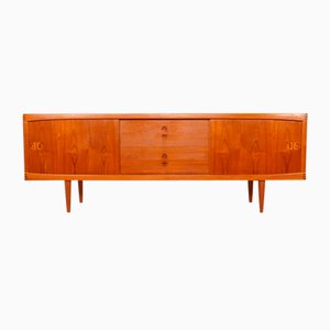 Credenza vintage in teak di HW Klein per Bramin