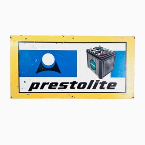 Large Prestolite Mechanic Shop Advertising Sign, 1960s