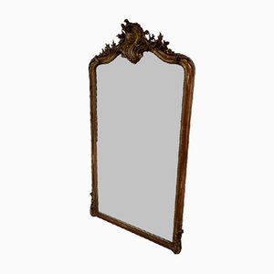 Large French Louis XV Style Mirror, 19th Century