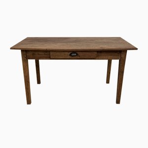Small French Farm Dining Table in Walnut, 1920s