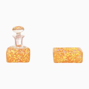 Vintage Murano Badezimmer Set von La Murrina, Italien, 1970er, 2er Set
