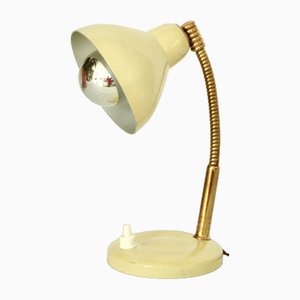 Lampe de Bureau Mid-Century en Ivoire, Italie, 1950s