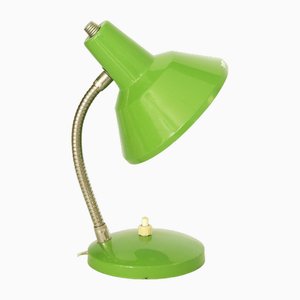 Mid-Century Green Table Lamp, Italy, 1950s