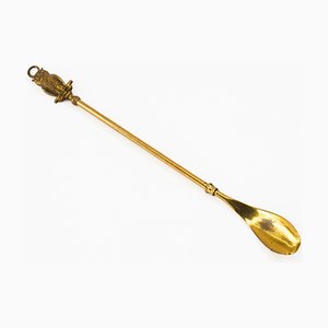 Vintage Shoehorn in Brass, 1950s