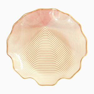 Assiette / Bol Vintage en Verre de Murano, Italie, 1960s