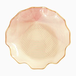 Vintage Murano Glass Plate / Bowl, Italy, 1960s