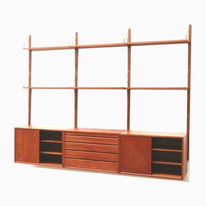 Teak Vintage Wall System by Poul Cadovius for Cado, 1960s