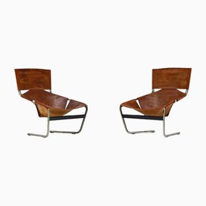 Lounge Chairs F444 by Pierre Paulin for Artifort, 1963, Set of 2