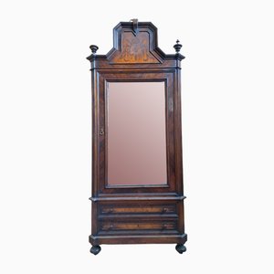 Small Wardrobe with Mirror, 1890s