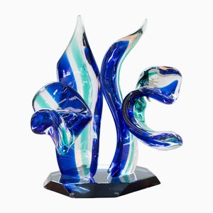 Escultura de cristal de Murano, años 70