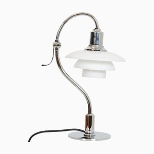 Lampe de Bureau Question Mark 2/2 en Chrome par Poul Henningsen pour Louis Poulsen