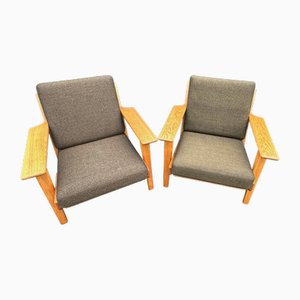 G290 Chairs in Oak by Hans Wegner for Getama, 1960s, Set of 2