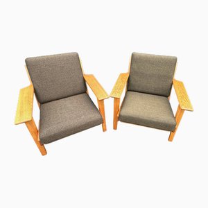 G290 Stühle aus Eiche von Hans Wegner für Getama, 1960er, 2er Set