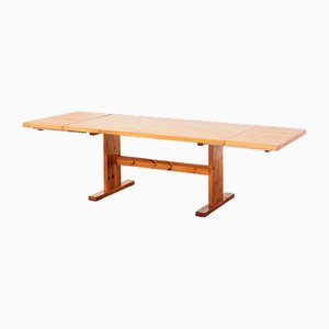 Table de Salle à Manger Shaker Scandinave en Pin, 1960s