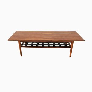 Rosewood and Teak Coffee Table, 1960s