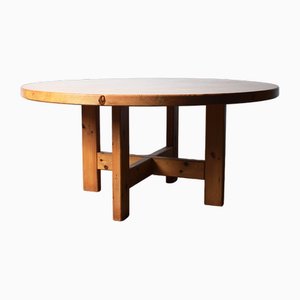 Danish Pinewood Dining Table by Ronald Wilhelmsson for Karl Andersson & Sons, 1970s