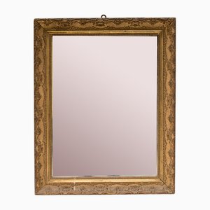 Specchio vintage marrone, anni '20