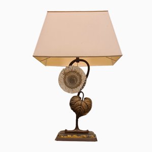 Liberty Table Lamp in Bronze and Glass