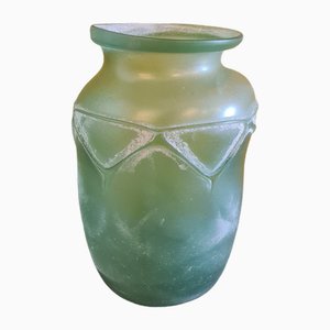 Große italienische Vase aus Muranoglas von Seguso Scavo, 1970er