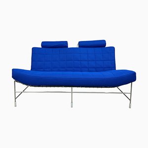 Vintage Blue Volare 2-Seater Sofa by Jan Armgard for Leolux