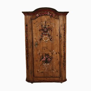 Antique Silbery Softwood Cabinet, 1820