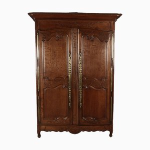 Antique Baroque Cabinet in Oak, 1820