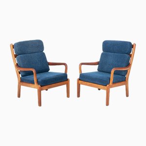Lounge Chairs from L. Olsen & Søn, Denmark, 1970s, Set of 2