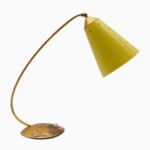 Lampe de Bureau Moderne Mid-Century en Laiton, Allemagne, 1950s