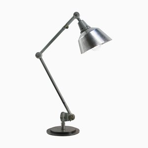 Industrielle Vintage Schreibtischlampe aus Metall von Curt Fischer für Midgard