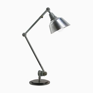 Lámpara de escritorio industrial vintage de metal de Curt Fischer para Midgard