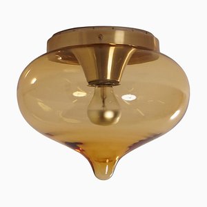 Lampada da soffitto Drop di Dijkstra, anni '70