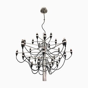 Mod.2097/30 Chandelier attributed Gino Sarfatti for Flos, Italy, 1970s