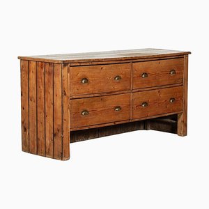 English Pine Dresser Base, 1890