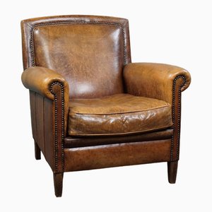 Sheepskin Leather Lounge Chair