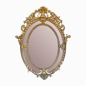 Large French Gilt Mirror