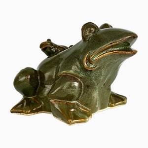 Großer italienischer Frosch aus Keramik, 1960er