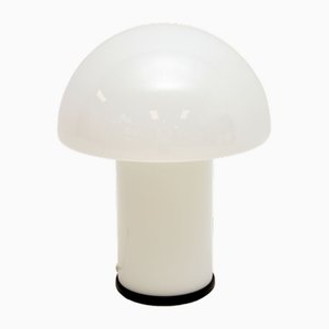 Lampada vintage a fungo in vetro di Peil & Putzler, 1970