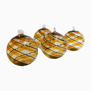 Christmas Bubbles in Murano Glass by Mariana Iskra, Set of 6