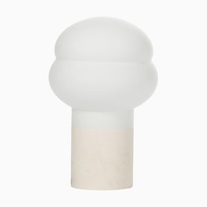Kumo High White Acetato White Floor Lamp by Pulpo