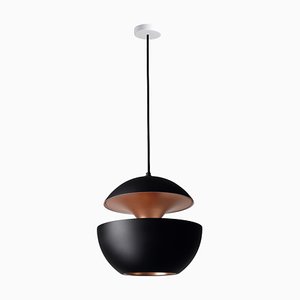 Here Comes the Sun Large Black and Copper Pendant Lamp by Bertrand Balas