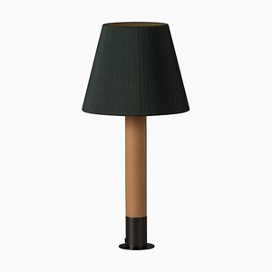 Básica M1 Tischlampe aus Bronze & Grün von Santiago Roqueta für Santa & Cole