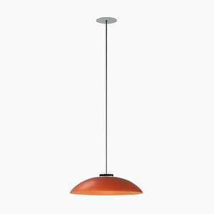 Small Red Headhat Plate Pendant Lamp by Santa & Cole