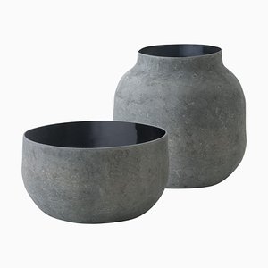 Esopo Bowl and Vase by Imperfettolab, Set of 2