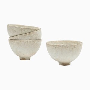 Glaze Viale Stoneware Vessels, Raquel Vidal and Pedro Paz, Set of 4