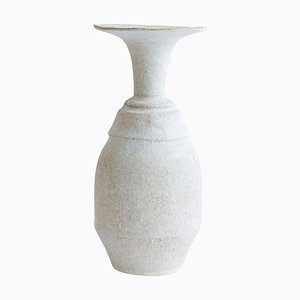 Arq 011 White Bone Vase by Raquel Vidal and Pedro Paz