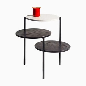 Table Basse Triplo Noire et Blanche par Mason Editions