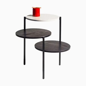 Triplo Black and White Coffee Table by Mason Editions