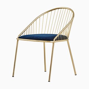 Agora Gold Chair by Pepe Albargues