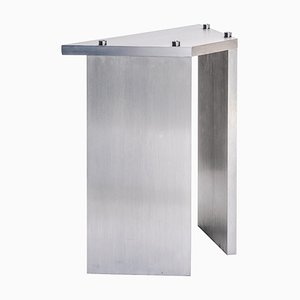 Sgabello impilabile in acciaio inossidabile di Johan Viladrich