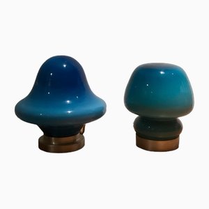 Lampade da tavolo a forma di fungo di Peill & Putzler, set di 2